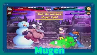 Mugen : Sumo Santa & Snowman Vs Tron Bonne & Rock Volnutt (Request)
