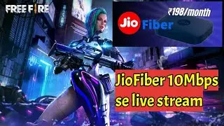 [JioFiber 10 Mbps]Live Stream with 10 mbps internet | Free Fire Rank Push |GLazer Gaming Live Stream