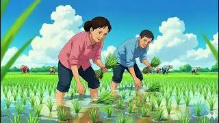 Go Back to Childhood &ndash; The Peaceful Countryside Life in My Memories  Ghibli-Style Video