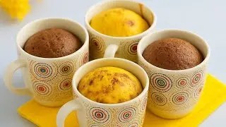 How to Bake Mug Cake Without Oven |Easy Mug Marble Cakes In Pot | Chocolate Mug Cake Recipes 