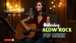 Relaxing Slow Rock 2025 &ndash; Soft Rhythms & Golden Studio Ambience
