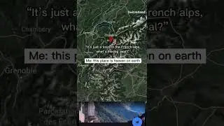 It's just a town in the French alps by Marcus Wong #shorts