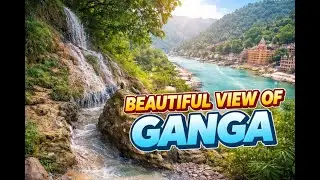 Beautiful View of Ganga | Peaceful Nature & Holy River Vibes 🌊✨