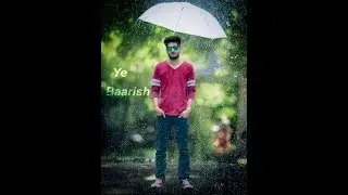 PicsArt Monsoon season | Rainy day Photo Editing Tutorial in picsart