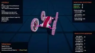 Unity Asset - Hybrid Vehicle Controller - Material Switch Test