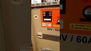 Electrical forklift Battery charging