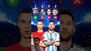 Ronaldo vs Messi vs Georgina vs IShowSpeed 💯🏆 Who is Best | #shortsviral #football