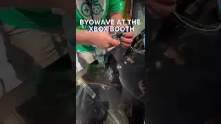 ByoWave at the XBOX booth at Gamescom! Ask staff at info booth to try out the proteus controller!