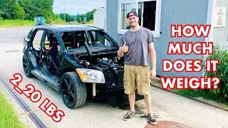 WEIGHING THE CALIBER SRT4 DUNE BUGGY: POV Driving to the Scales! (CSRT4 aka-Gewch)