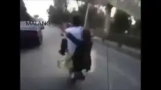 pakistan crazy girl wheeling in lahore mall road