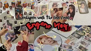 Enhypen Walk the Line Final | Engene Vlog pt.1 ✧˚ ༘ ⋆｡♡˚