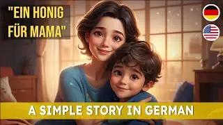 GERMAN BY EAR: A Simple Story for Beginners (A1-A2) 🎧 #germanlistening #learngerman #german