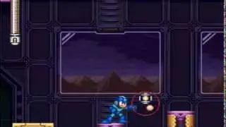 Mega Man 7 (SNES) - Dr. Wily Stage 1 (buster only, no damage)