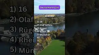 Teil 1 | Deutschland Quiz! Wie gut bist du? #quiz #quiztime #deutschland #allgemeinwissen
