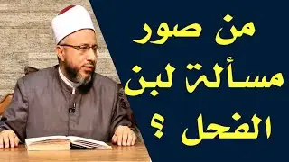 من صور مسألة لبن الفحل ؟ الأستاذ الدكتور محمد سيد سلطان