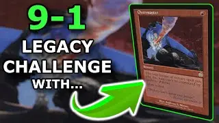 9-1 with OVERMASTER! Rite of Flame + Burning Wish &mdash; MTG Legacy Storm Combo | Magic: The Gathering