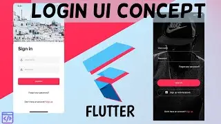 Flutter New Login Interface UI (2-in-1) | Speed Code | GitHub Link
