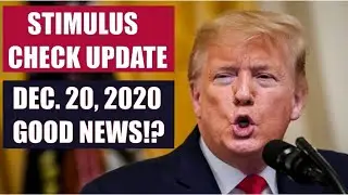 SECOND STIMULUS CHECK UPDATE & STIMULUS PACKAGE UPDATE | $1200 SECOND STIMULUS CHECKS DECEMBER 20TH
