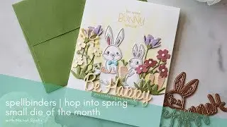 Spellbinders | Hop Into Spring Small Die of the Month Card