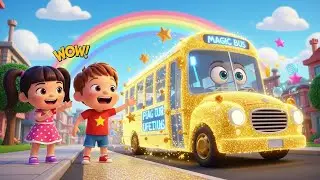 The Magic Bus Adventure: Healthy Habits Challenge! 🍎✨