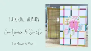 C&oacute;mo hacer un &aacute;lbum de scrapbooking paso a paso ✂️📘 | Tutorial con Venice de DunaOn
