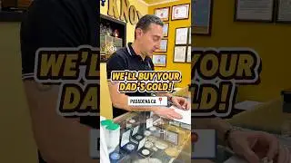 Well buy your dads gold! #pasadena #gold #numismatics #jewelry #goldinvestment