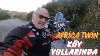 Africa Twin ile kamp yeri arıyoruz | #motovlog #kampyeri, #africatwin | #keşfet