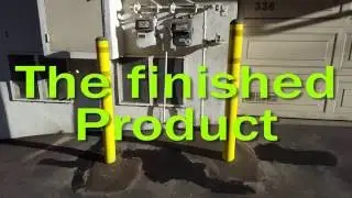 Bollard Install Timelapse