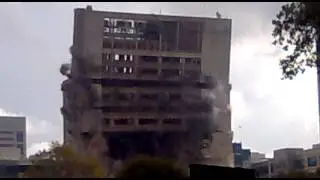 Building Implosion Houston Texas 2012