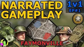 CoH3 | Breakthrough created! | Narrated Gameplay 1v1 US Forces | EP#1