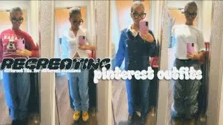 RECREATING PINTEREST OUTFITS (outfits for any occasion!) | lindsey b.