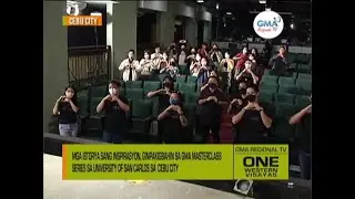 One Western Visayas: GMA Masterclass Series sa University of San Carlos sa Cebu City