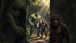 Hulk aur Muscular Chimp: Gufa ka Raaz (Part 1) 😱 | Hulk Indian Village Story