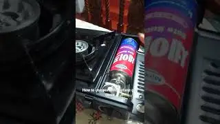 PAANO GAMITIN ANG PORTABLE BUTANE GAS STOVE (SAFE) #shorts