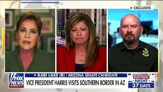 Kari Lake calls Harris 'despicable' for border visit
