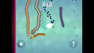 Playing snake.io