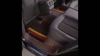 Double Layer Diamond Custom Car Mats