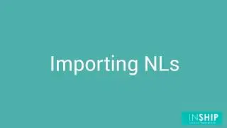 Importing Nominal Ledgers on InShip