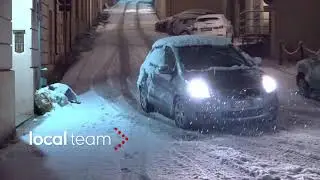 La neve arriva a Cosenza: situazione serata venerdì