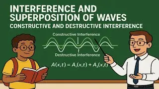 Interference and Superposition of Waves : Constructive and Destructive Interference