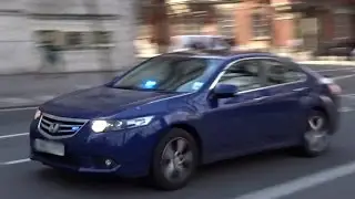 Unmarked Police Cars Responding in London