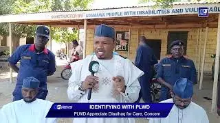 IDENTIFYING WITH PHYSICALLY CHALLENGED - PLWD Appreciate Diaulhaq for Care, Concern