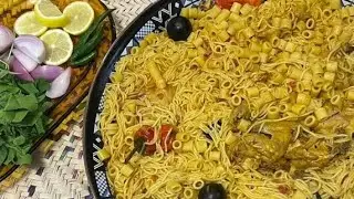 مكرونة الطيبين ( كبسة مكرونة حمراء )| ماما سارة