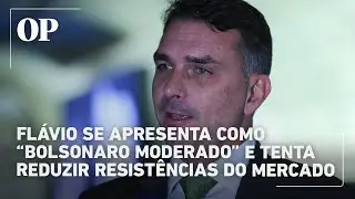 Fl&aacute;vio Bolsonaro busca apoio do mercado e da direita mirando a campanha presidencial de 2026
