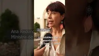 Ana Redondo, ministra de Igualdad: 