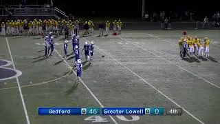 Varsity Football vs Greater Lowell -  October 8, 2021