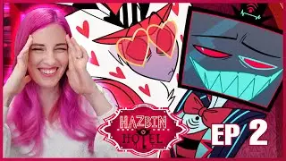 ВЕЕС!!! 💕 Моя реакция на 2 серию «Отеля Хазбин» • Радио убило звезду видео
