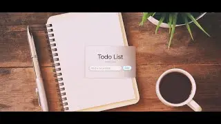 Build a TO-DO App Using HTML,CSS & Java Script | Java script for beginners.