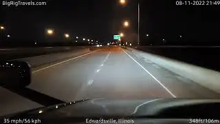 BigRigTravels LIVE | Edwardsville to Bolingbrook, IL (8/11/22 9:40 PM CDT)