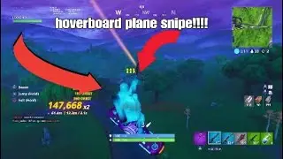 *DRIFTBOARD* PLANE SNIPE (REVIVING FORTNITE ) (COMPILATION)